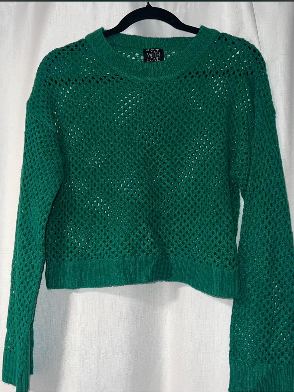 Boutique Brand Kelly Green Sweater